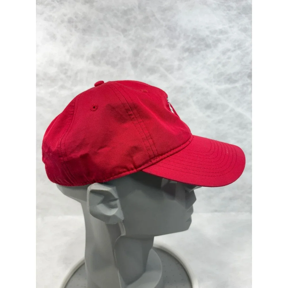 Gear For Sports Camelback Hat Red Embroidered Adjustable Dad Cap Cotton